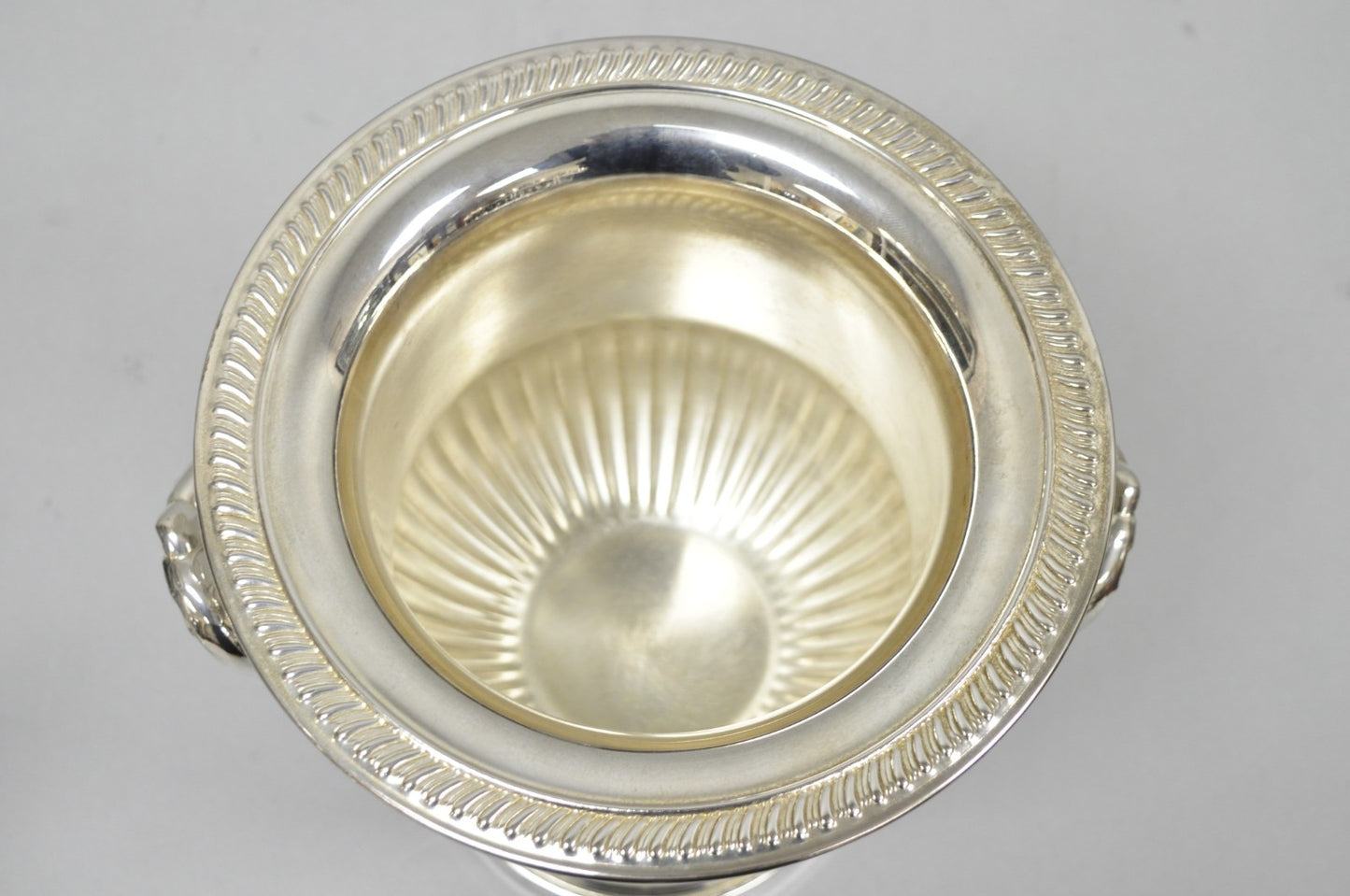 Vintage Silver Plated Trophy Cup Urn Champagne Chiller Ice Bucket Engraved