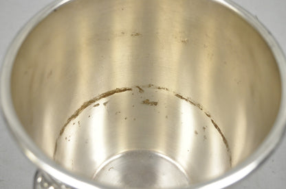 Oneida Mid Century Modern "Bullet" Silver Plated Champagne Chiller Ice Bucket