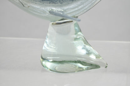 Vinci by Dynasty Glass 12" Modern Humpback Whale Sculpture