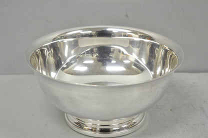 Vintage Mid Century Modern Gorham YC780 8" Silver Plated Serving Bowl (C)
