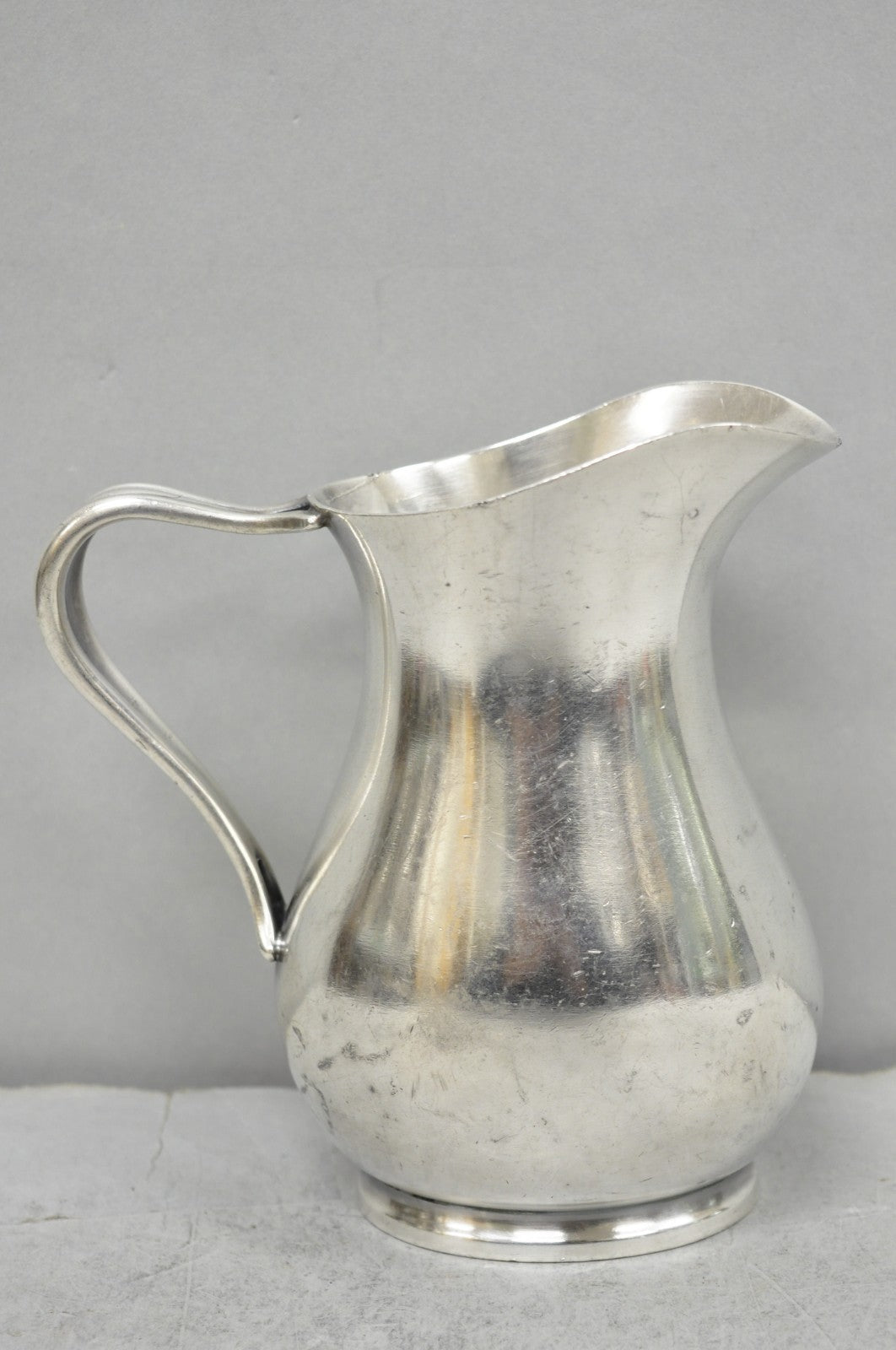 Vintage 1940s US Navy Reed & Barton Silver Plated Soldered Small Creamer Pitcher