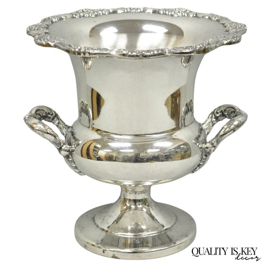 Vintage Victorian Silver Plated Trophy Cup Urn Champagne Chiller Ice Bucket