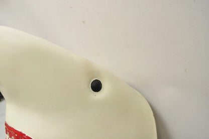 Vintage 23" Molded Rubber Jaws Great White Shark Replica Movie Prop