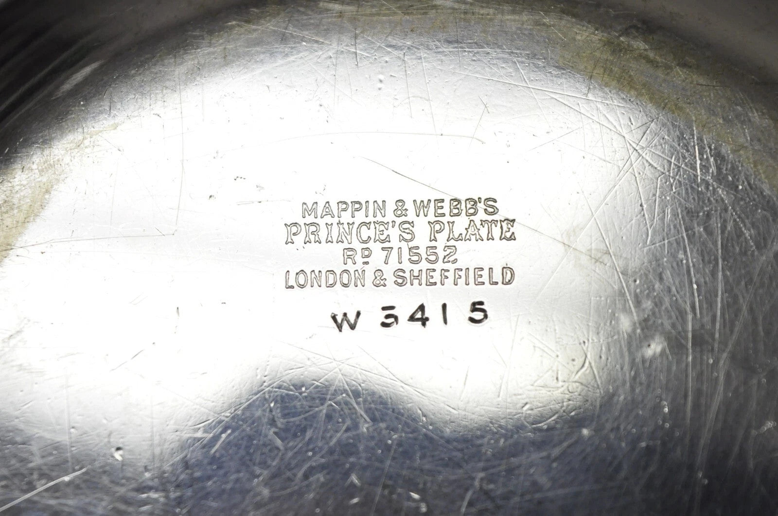 Mappin & Webb's Prince's Plate English Sheffield Silver Plated Covered Dish