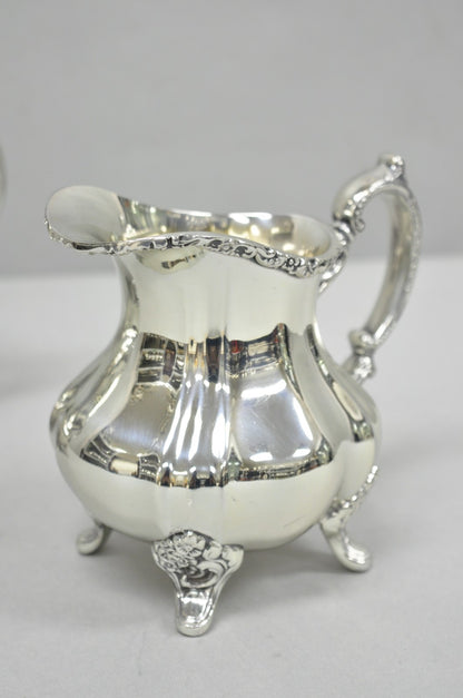 Vintage Towle Grand Duchess Victorian Silver Plated Tea Service Set - 4 Pcs