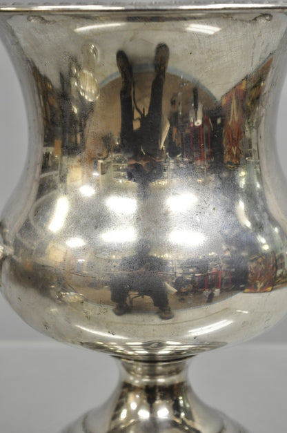 Sheridan Victorian Bulbous Silver Plated Champagne Chiller Wine Ice Bucket