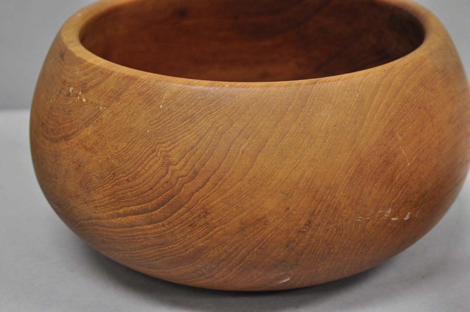 Vintage Mid Century Modern Teak Wood Goodwood Benjamin Medwin Salad Bowl Set 7pc