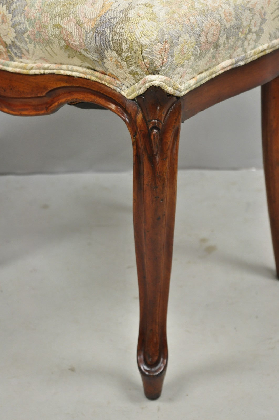 Antique Victorian Mahogany Pretzel Balloon Back Parlor Side Chairs - a Pair