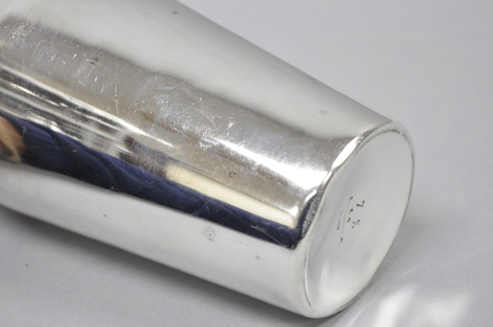 Vintage Wiskemann Belgium Art Deco Silver Plated Martini Cocktail Shaker Barware