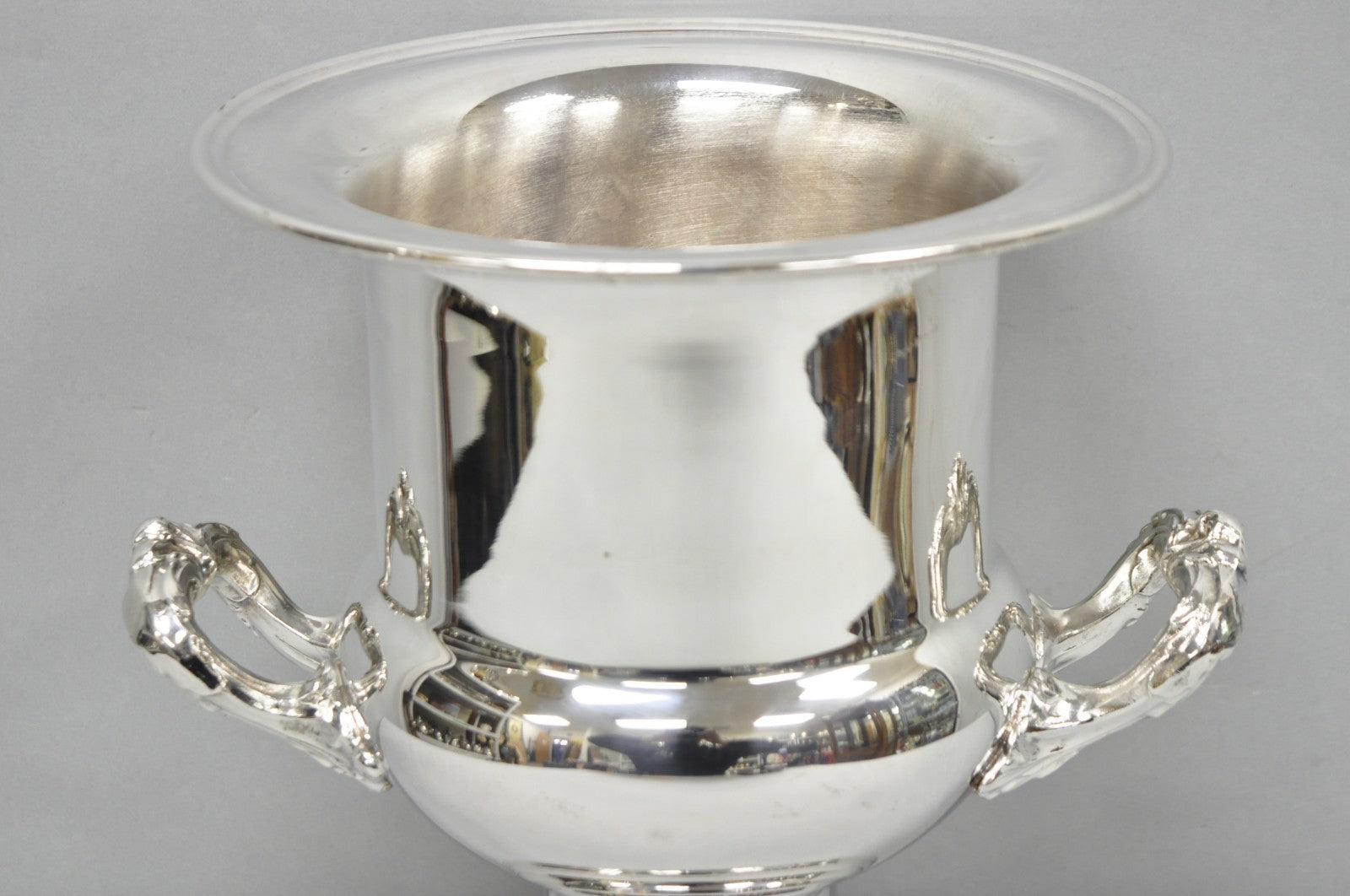 Vintage Newport Gorham Silver Plated Trophy Cup Urn Champagne Chiller Ice Bucket
