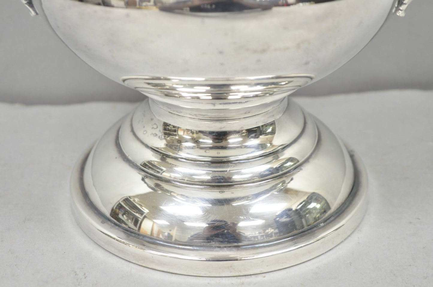 Vintage Silver Plated Trophy Cup Urn Champagne Chiller Ice Bucket by Crescent