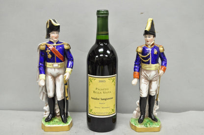 Vintage Capodimonte Italian Porcelain Napoleonic General Figurine Statue 7282- B