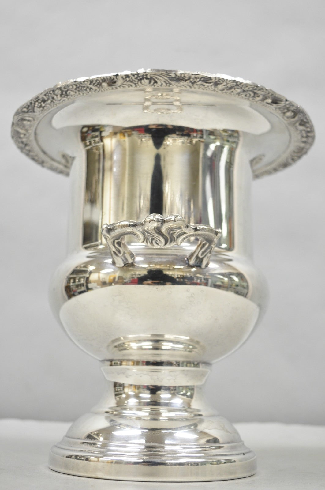 Vintage Victorian Silver Plated Trophy Cup Urn Bar Champagne Chiller Ice Bucket