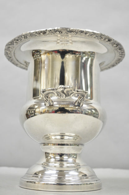 Vintage Victorian Silver Plated Trophy Cup Urn Bar Champagne Chiller Ice Bucket