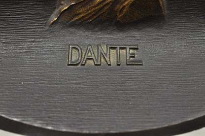 Vintage Bradley & Hubbard Cast Iron Dante and Homer Bookends - a Pair