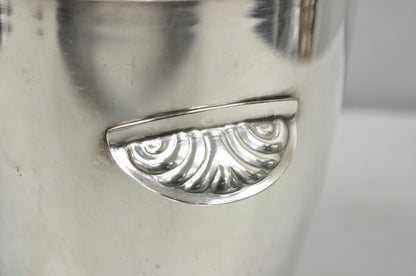 Oneida Mid Century Modern "Bullet" Silver Plated Champagne Chiller Ice Bucket