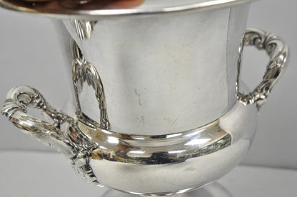 Vintage Bristol Silver Plated Trophy Cup Urn Champagne Chiller Bar Ice Bucket