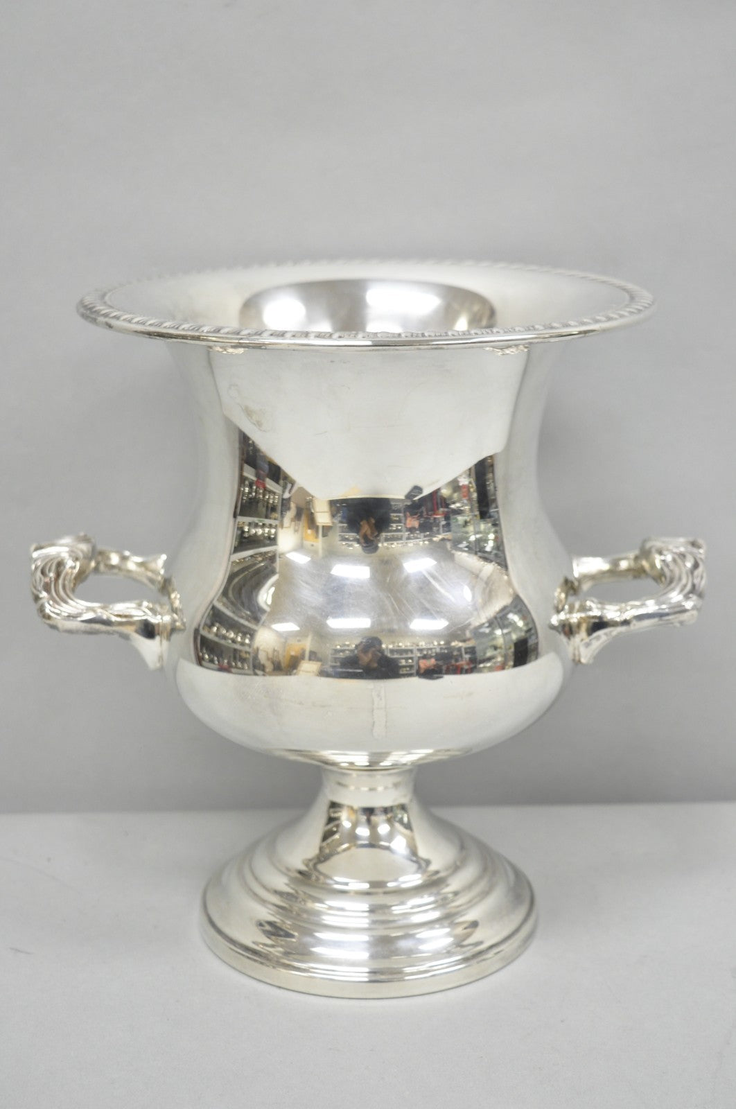 Vintage Sheridan Silver Plated Trophy Cup Urn Champagne Chiller Ice Bucket