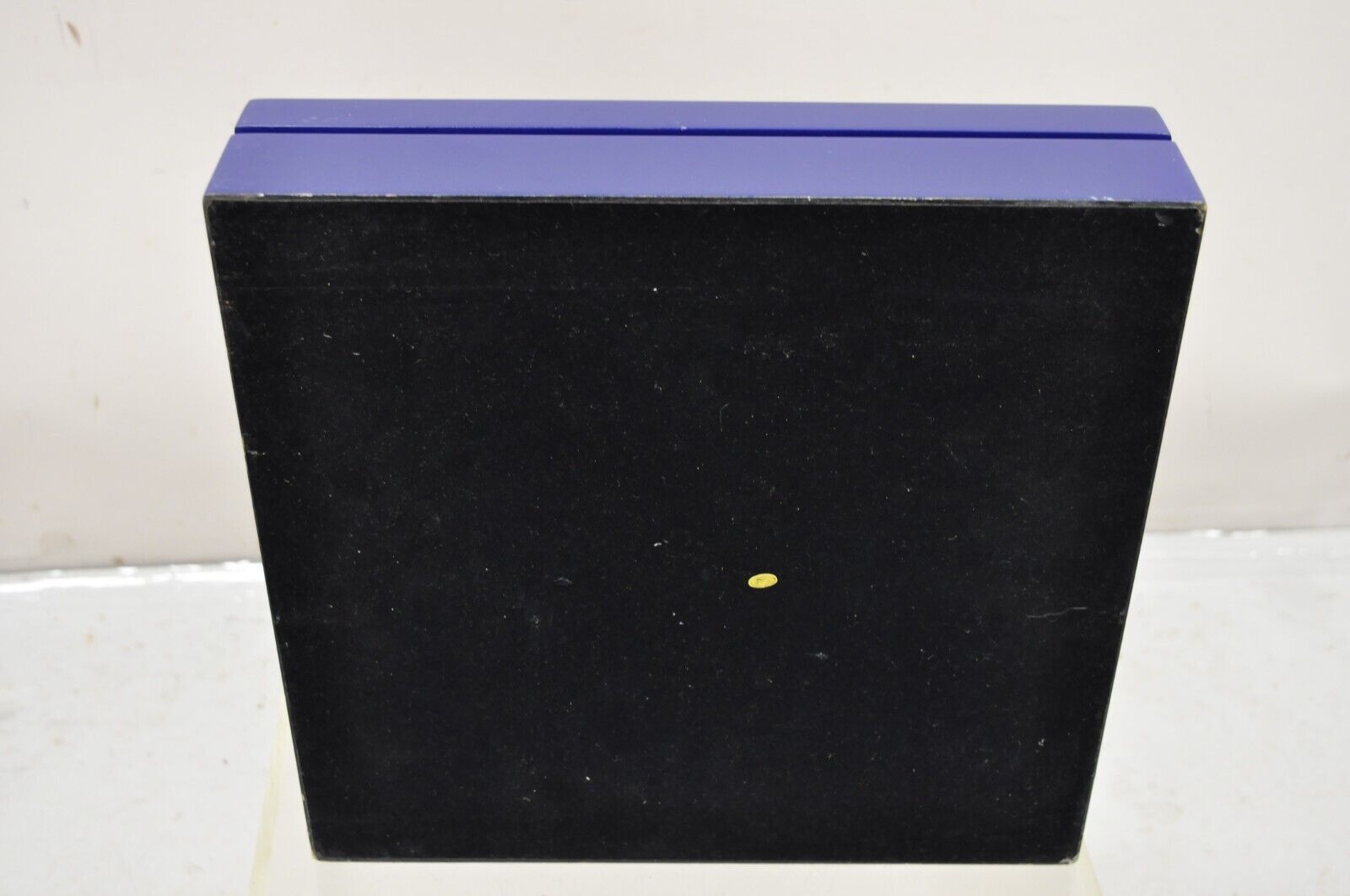 Santa Damiana La Romana Blue Lacquered Wood Cigar Humidor Box