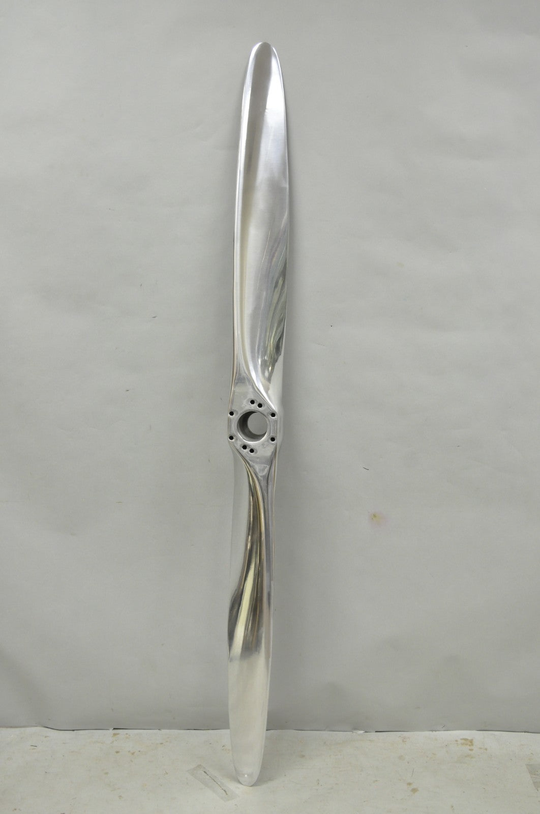 Decorative Fixed Pitch Polished Aluminum 74" Propeller Blade "Not Airworthy" (B)