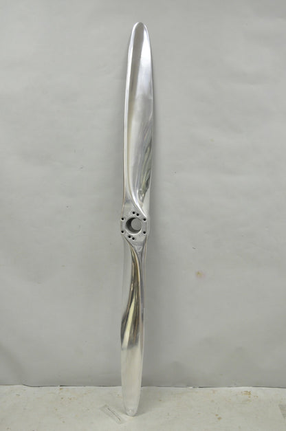 Decorative Fixed Pitch Polished Aluminum 74" Propeller Blade "Not Airworthy" (B)