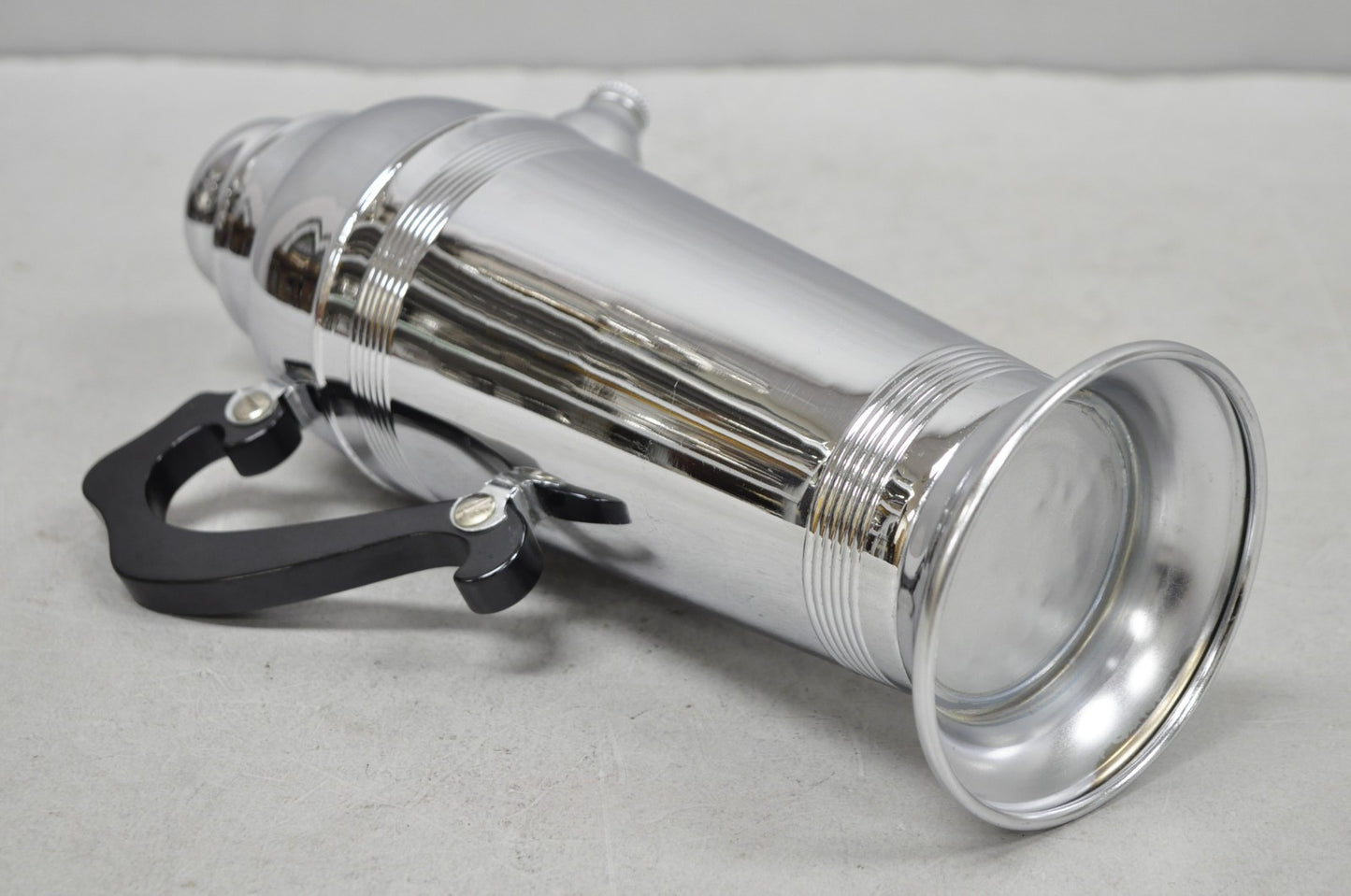 Vintage Art Deco Style Silver Plated Martini Bar Cocktail Shaker Pitcher