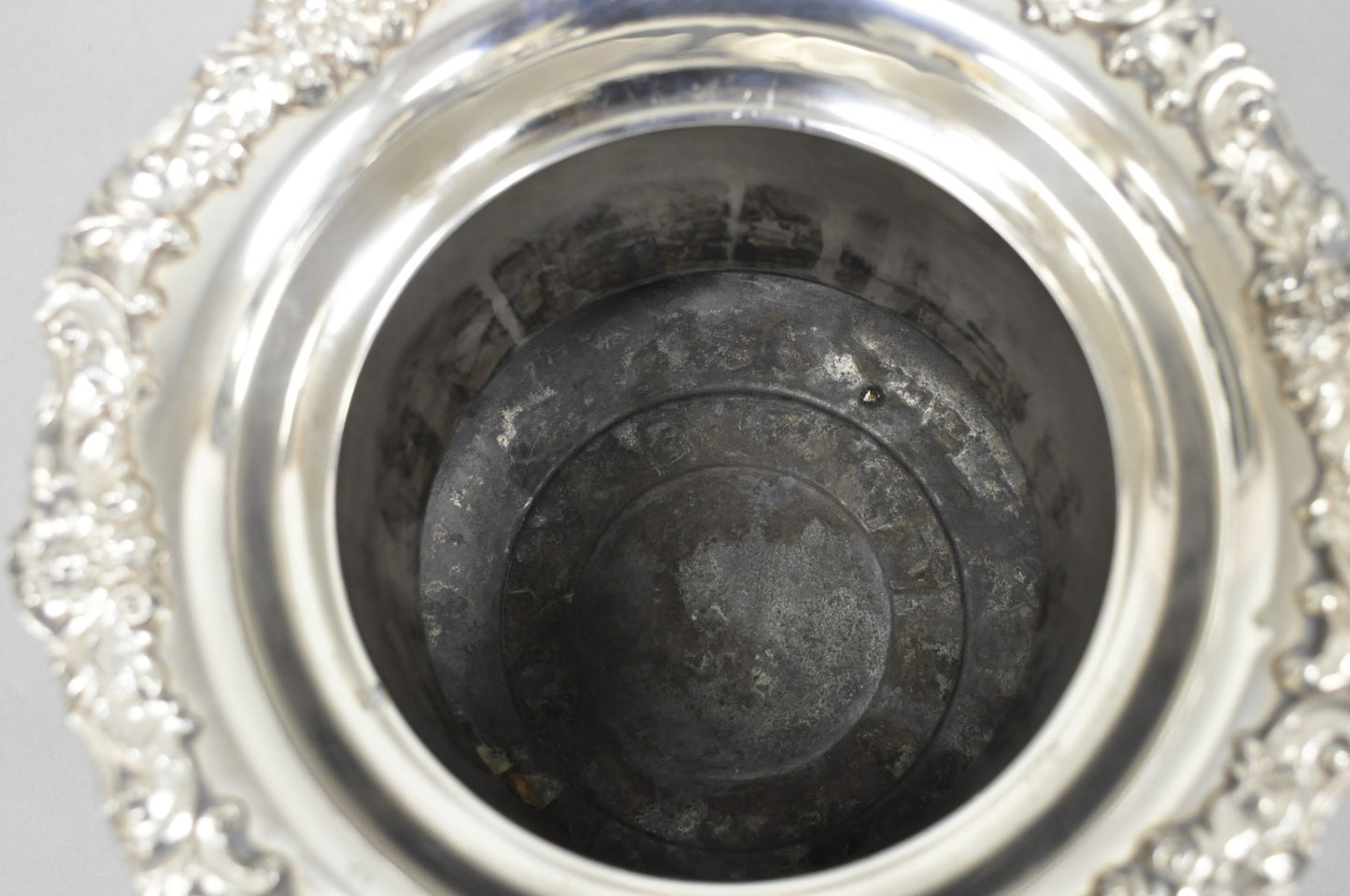 Vintage FB Rogers Silver Plated Trophy Cup Champagne Chiller Ice Bucket Engraved