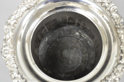 Vintage FB Rogers Silver Plated Trophy Cup Champagne Chiller Ice Bucket Engraved