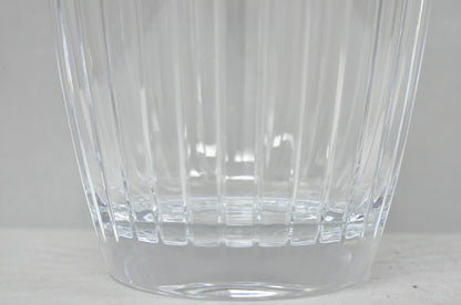 Marquis by Waterford 12" Tall Etched Round Lead Crystal Glass Flower Vase