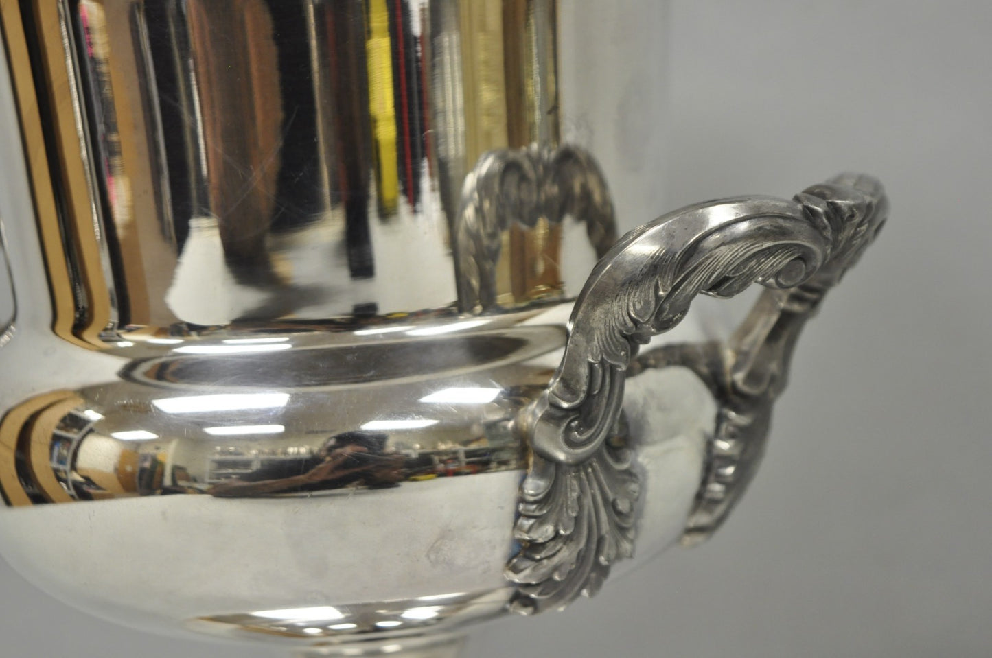 Vintage Poole Regency Silver Plated Trophy Cup Urn Champagne Chiller Ice Bucket