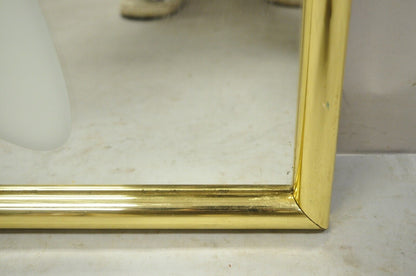 Vintage Art Deco Style 38" Square Wall Mirror with Woman in Hat Art