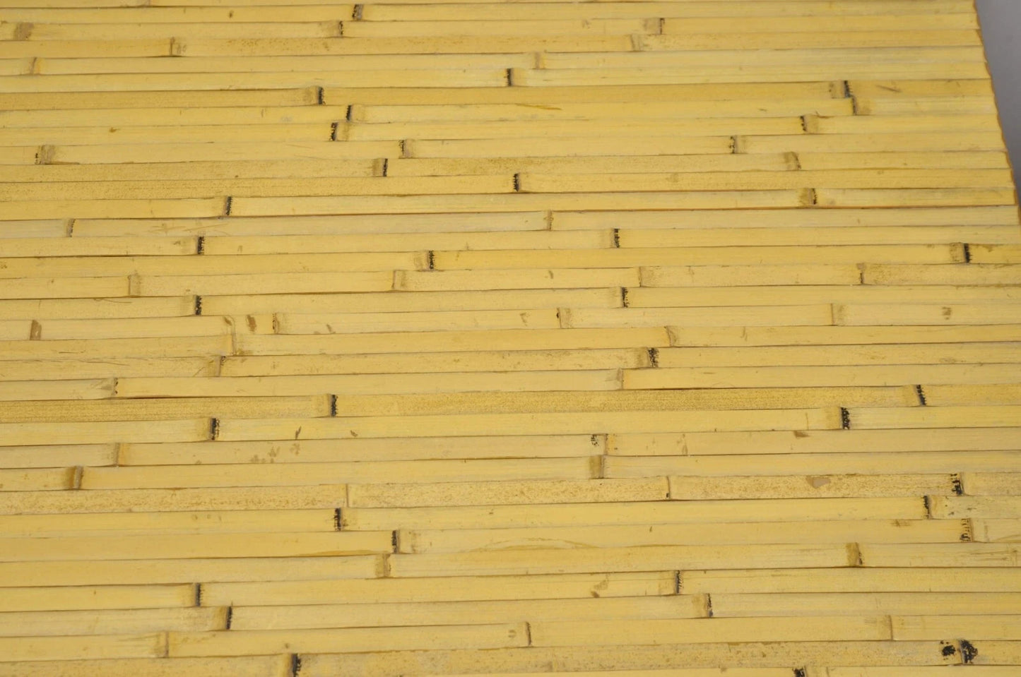 Vintage Hollywood Regency Real Bamboo Faux Rattan Palm Beach Coffee Table