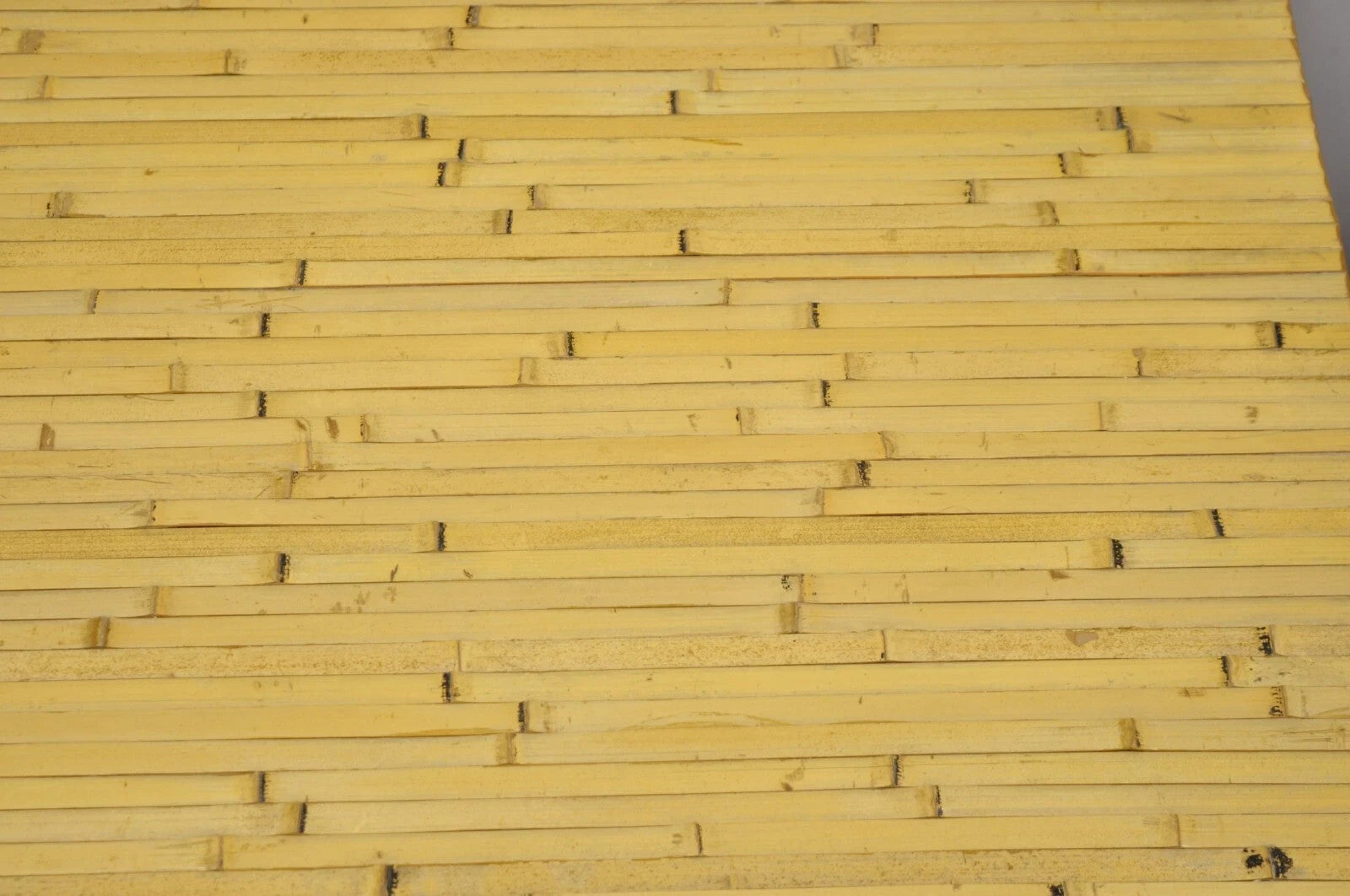 Vintage Hollywood Regency Real Bamboo Faux Rattan Palm Beach Coffee Table