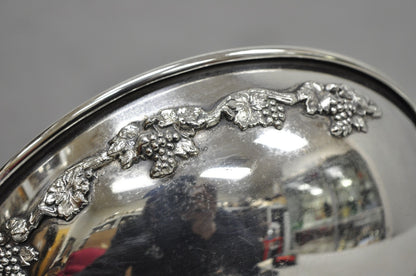 Vintage RS Co Sheffield Silver Plated Trophy Cup Pedestal Compote Fruit Bowl