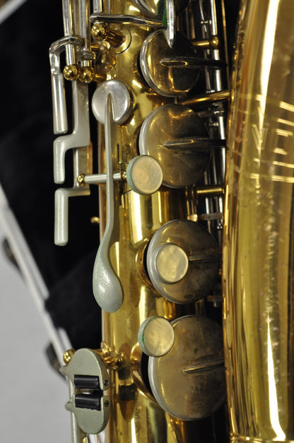 Vintage Bundy Selmer Brass Alto Saxophone in Hard Case Model 632379