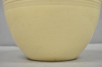 Vintage Fiesta Homer Laughlin China #7 Ivory Large Nesting Kitchen Mixing Bowl