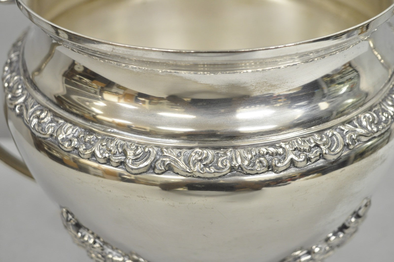Vintage Victorian Silver Plated Twin Handle Tureen Bar Champagne Chiller Bucket