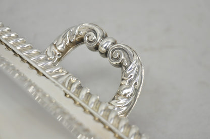 Antique English Regency Georgian Silver Plated Covered Chafing Serving Dish