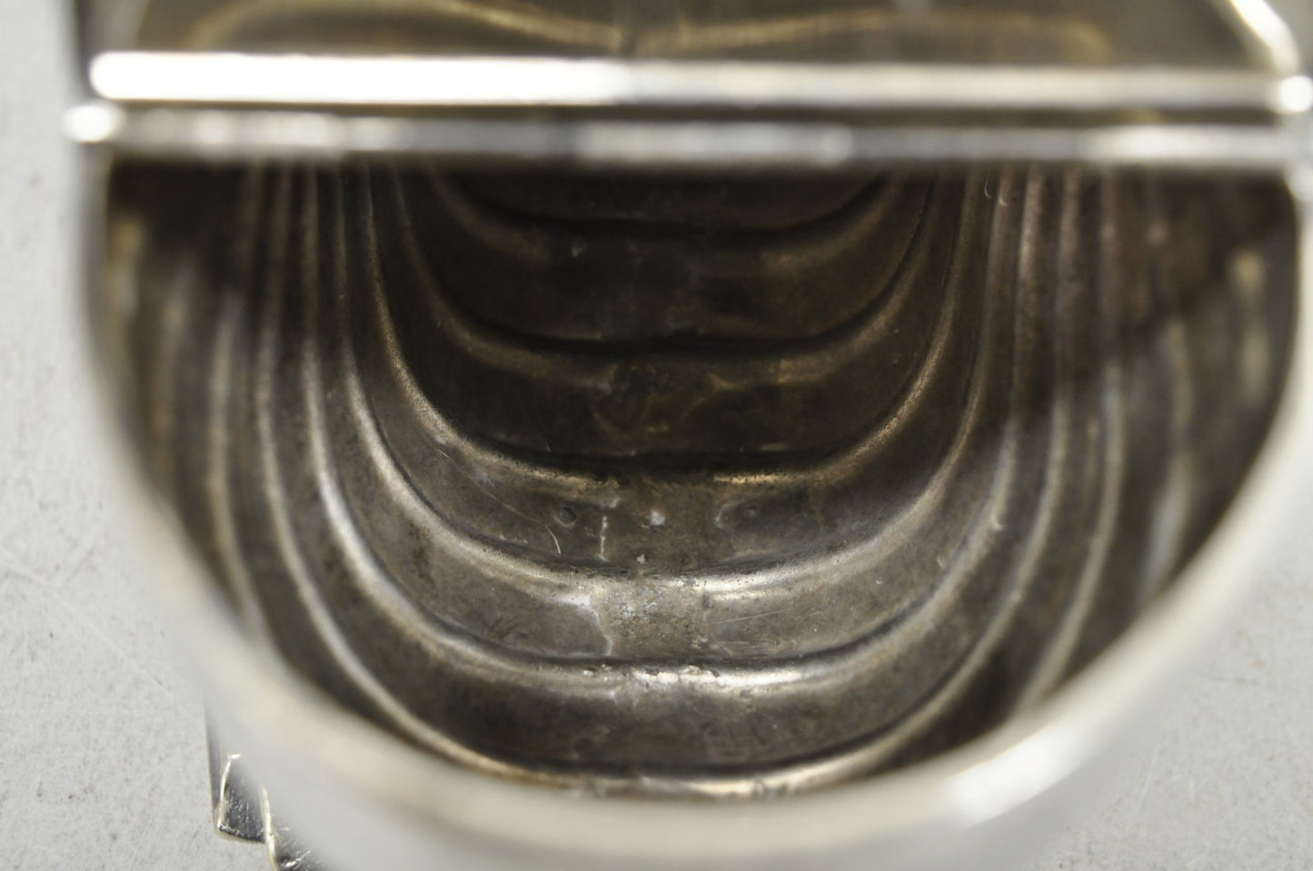 Antique Victorian Silver Plated Nautilus Figural Shell Form Spoon Warmer