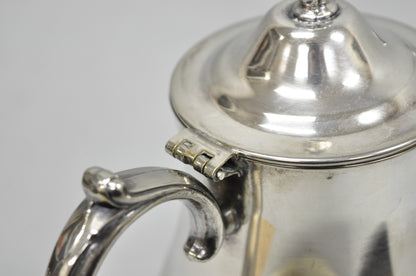 Vintage International Silver Co Silver Plated Victorian Teapot Coffee Pot