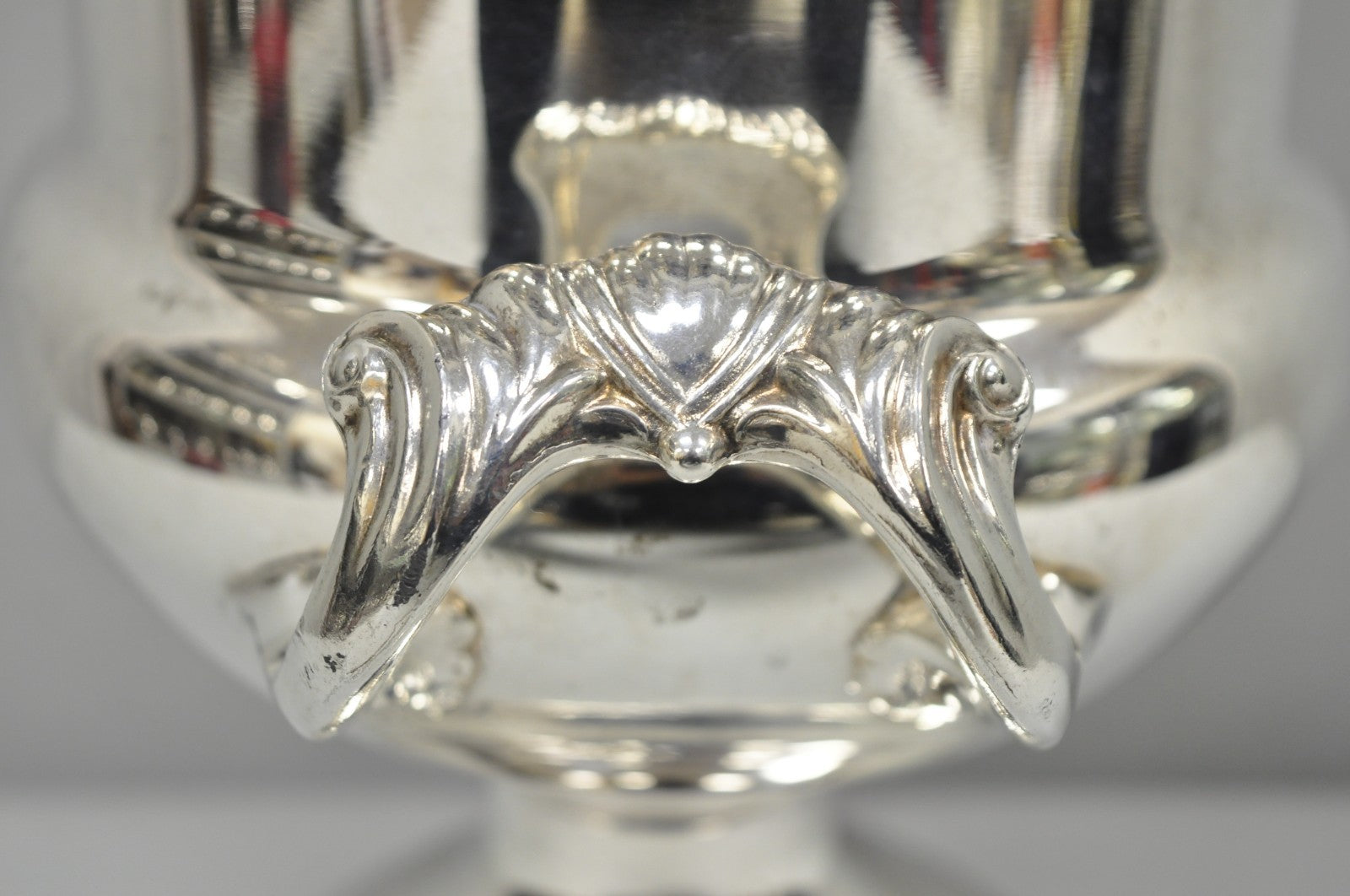 Vintage English Regency Style Silver Plated Champagne Chiller Bar Ice Bucket
