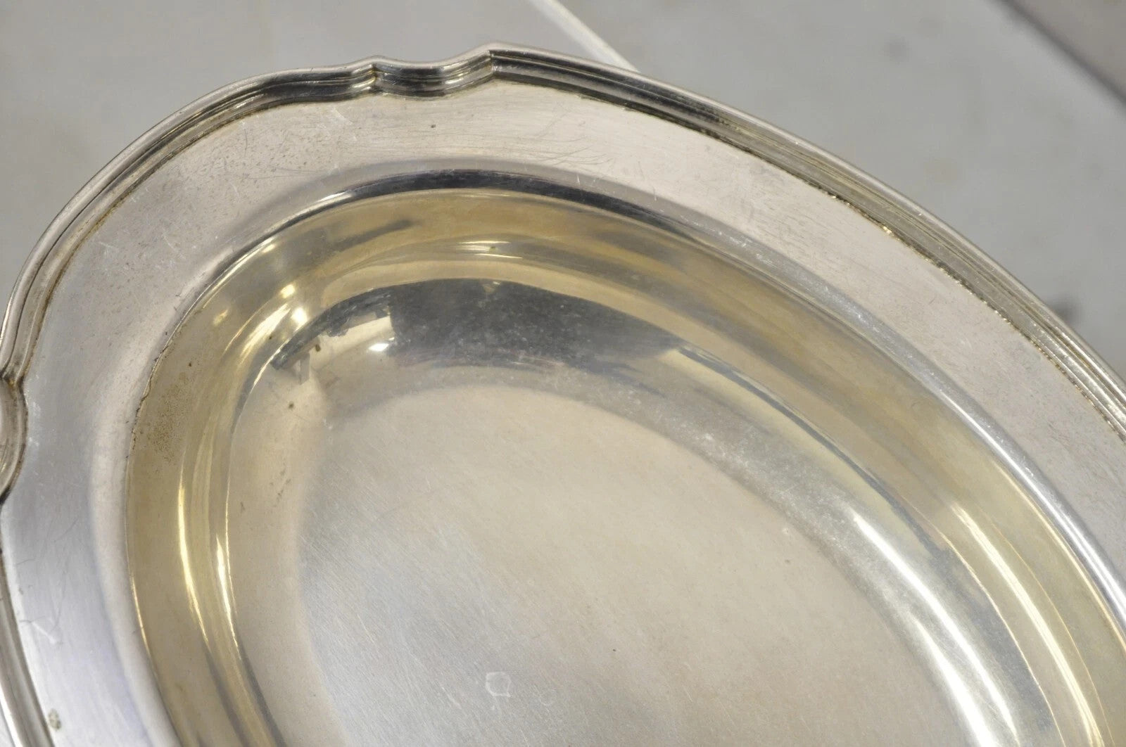 WM Rogers 2272 Washington Silver Plated Victorian Lidded Vegetable Serving Dish