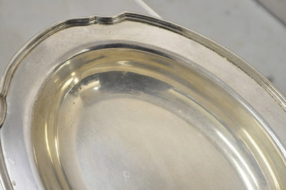 WM Rogers 2272 Washington Silver Plated Victorian Lidded Vegetable Serving Dish