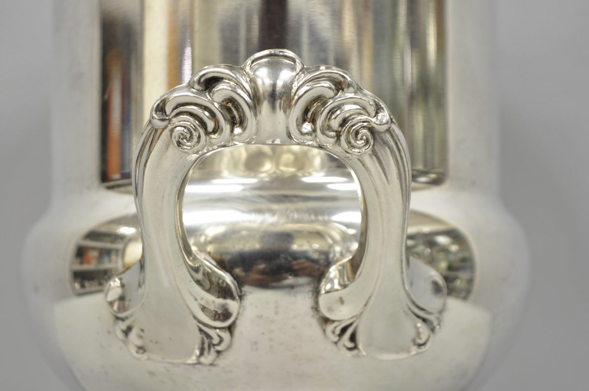 Vintage Leonard Silver Plated Trophy Cup Urn Champagne Chiller Bar Ice Bucket