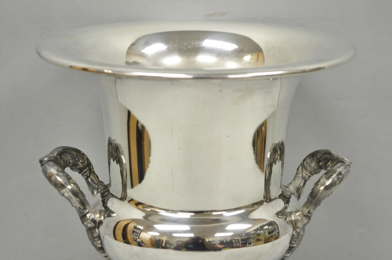 Vintage Poole Regency Silver Plated Trophy Cup Urn Champagne Chiller Ice Bucket