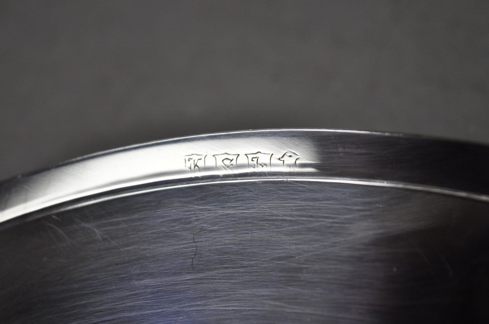 Vintage English Regency Style Round Covered Silver Plated Serving Dish w/Divider