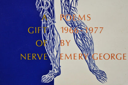 Emery George A Gift of Nerve/Poems Book 1966-1977 Kylix Press 1978 Paperback NOS
