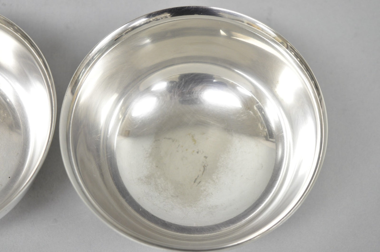 Vintage SSSC&BDS Car Club Silver Plated Award Footed Nut Bowl Dish - a Pair