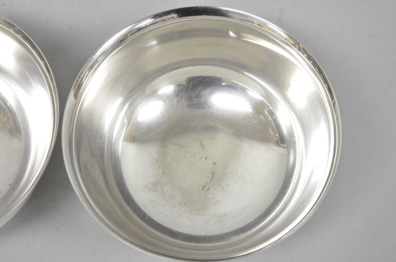 Vintage SSSC&BDS Car Club Silver Plated Award Footed Nut Bowl Dish - a Pair