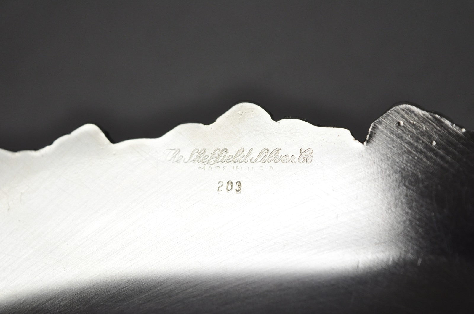 Vintage Sheffield Silver Co Victorian Silver Plated Footed Trinket Serving Dish